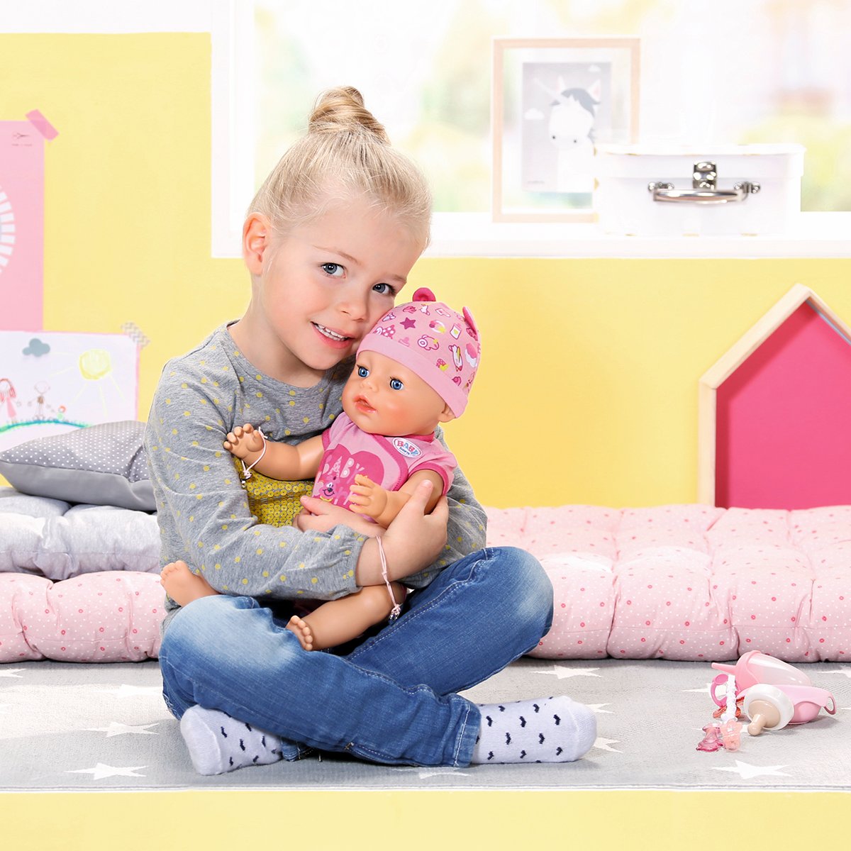 Лялька Baby Born Ніжні обійми Чарівне Малятко, з аксесуарами, 43 см (824368) - фото 6