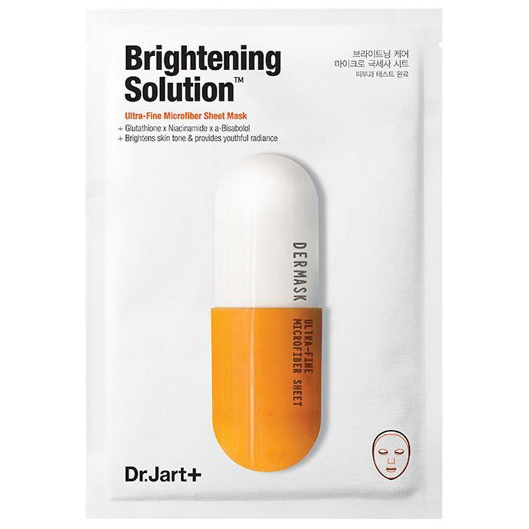 Детокс-маска Dr.Jart+ Dermask Micro Jet Brightening Solution, 30 г - фото 1