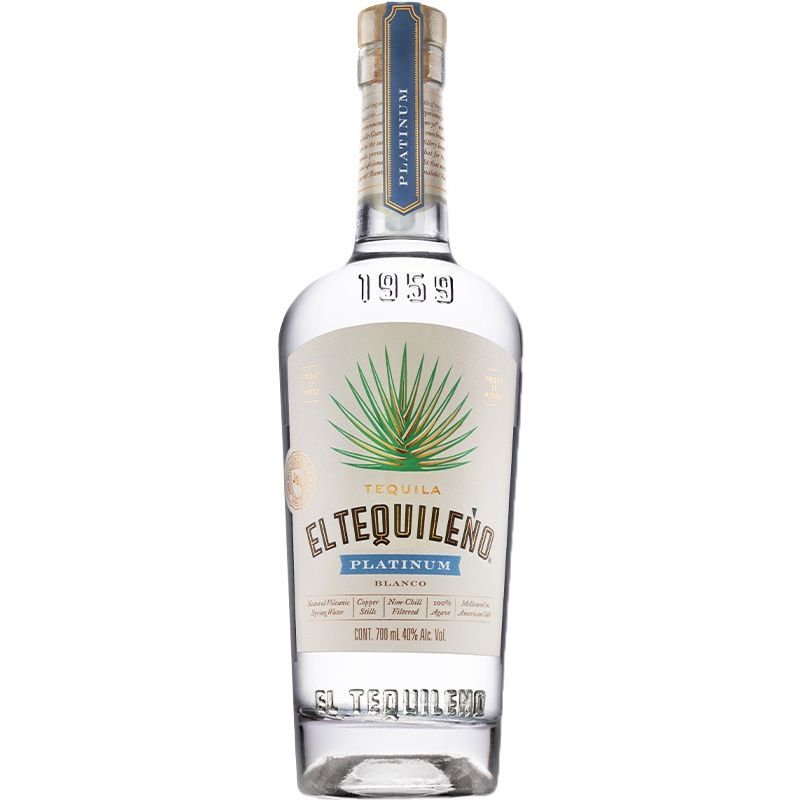 Текила El Tequileno 1959 Platinum Blanco 40% 0.7 л - фото 1