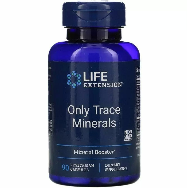 Минеральный комплекс Life Extension Only Trace Minerals 90 капсул - фото 1