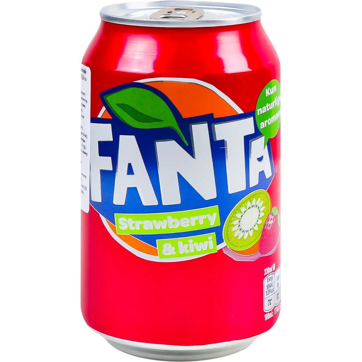 Напиток Fanta со вкусом киви-клубника газированный 330 мл - фото 1