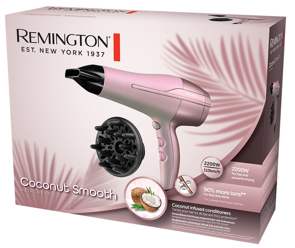 Фен Remington D5901 Coconut Smooth (45715560100) - фото 2