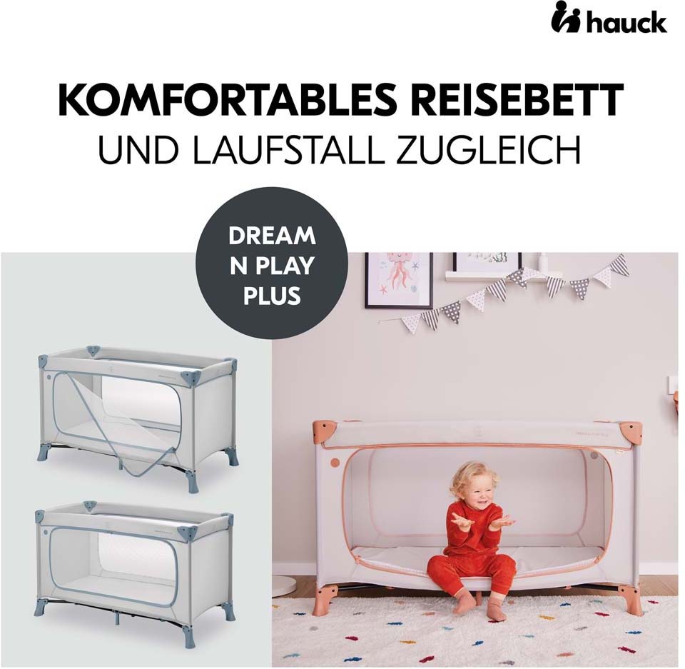 Дитячий манеж Hauck Dream N Play Plus Dusty Blue - фото 8