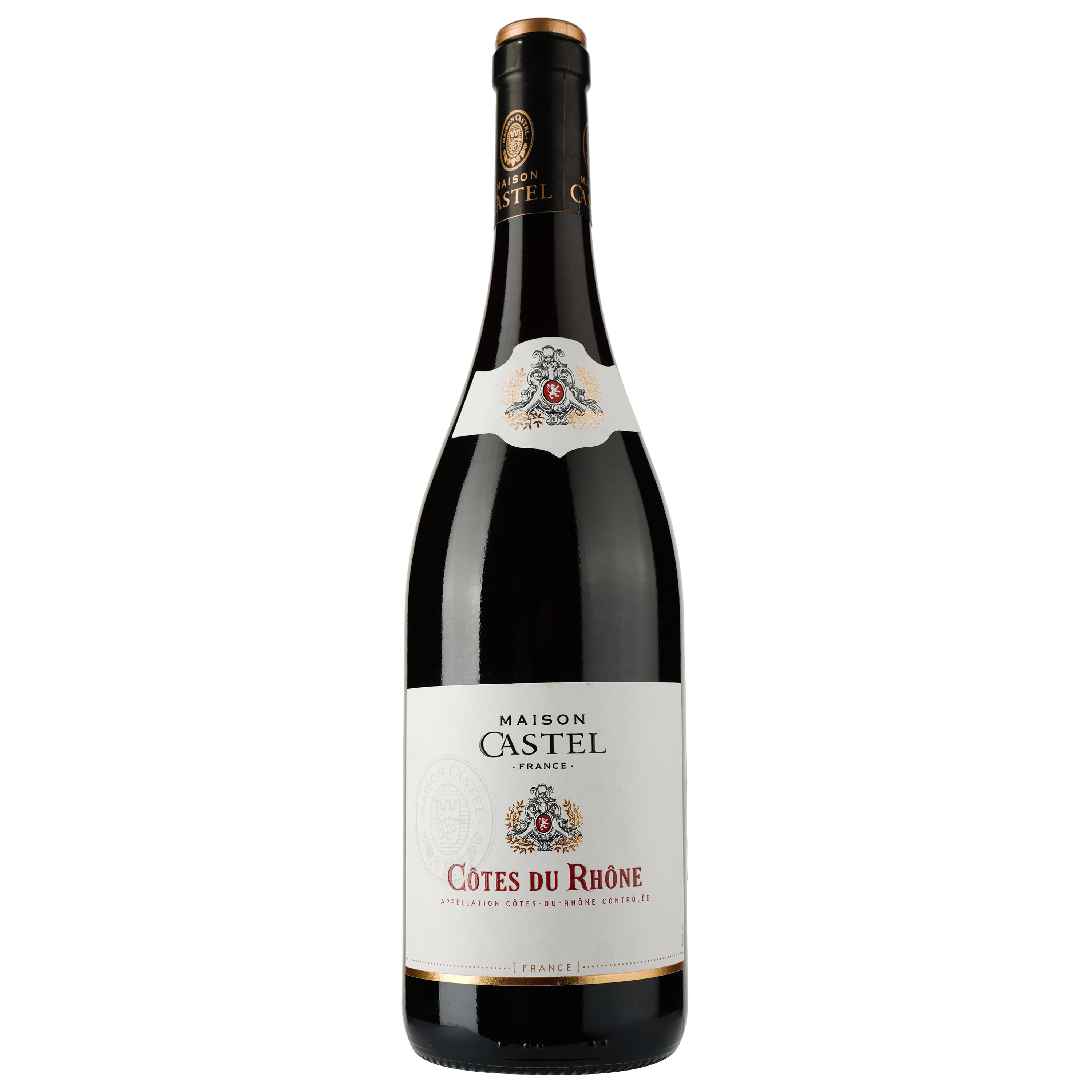 Вино Maison Castel Cote du Rhone, червоне, сухе, 0,75 л - фото 1