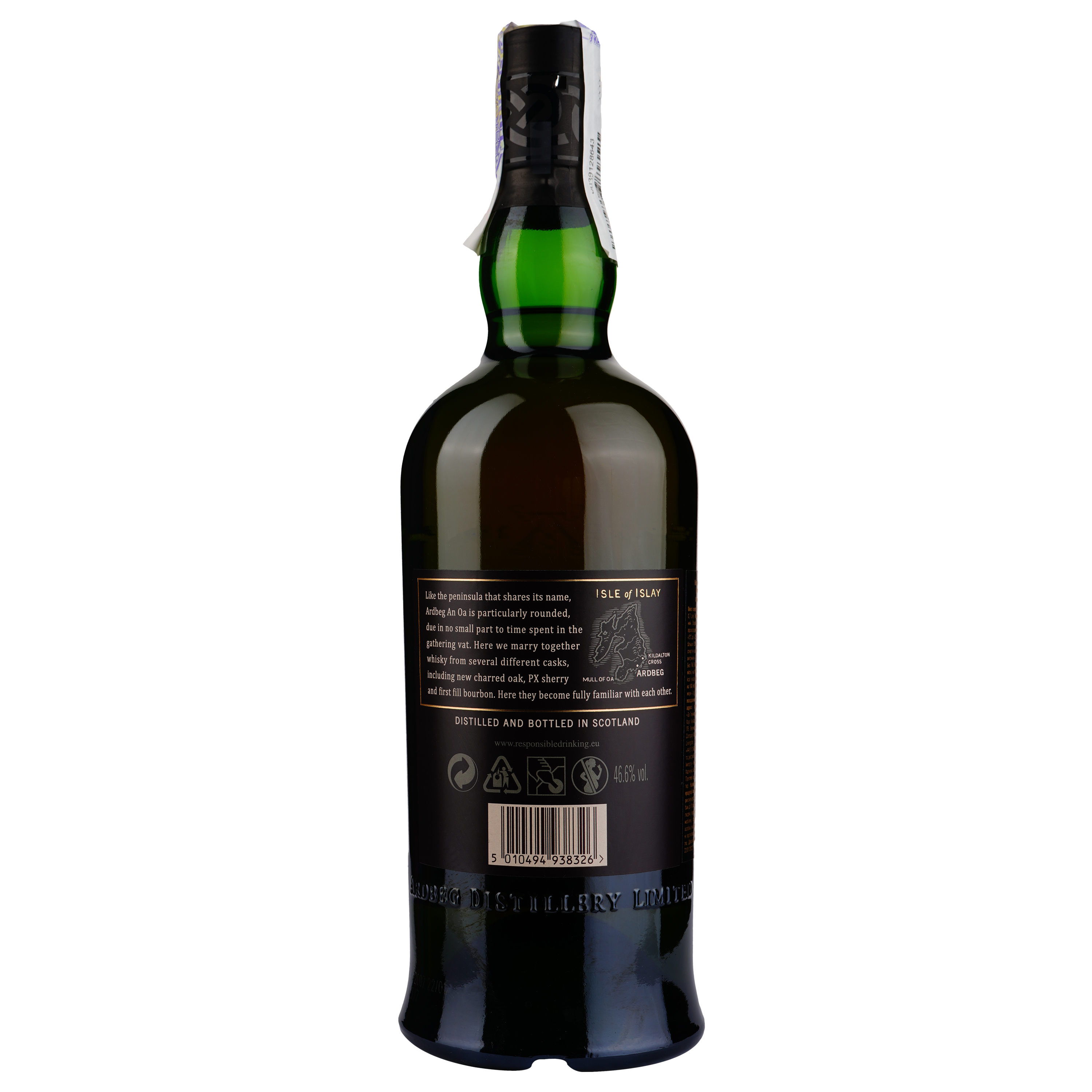 Виски Ardbeg AN OA Single Malt Scotch Whisky, 46,6%, 0,7 л (774772) - фото 2