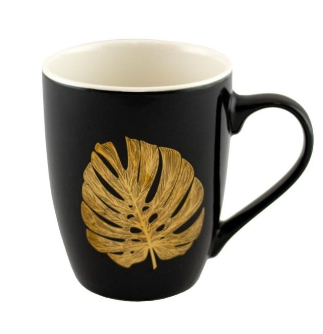 Чашка Keramia Golden leaf, 360 мл (21-279-066) - фото 1