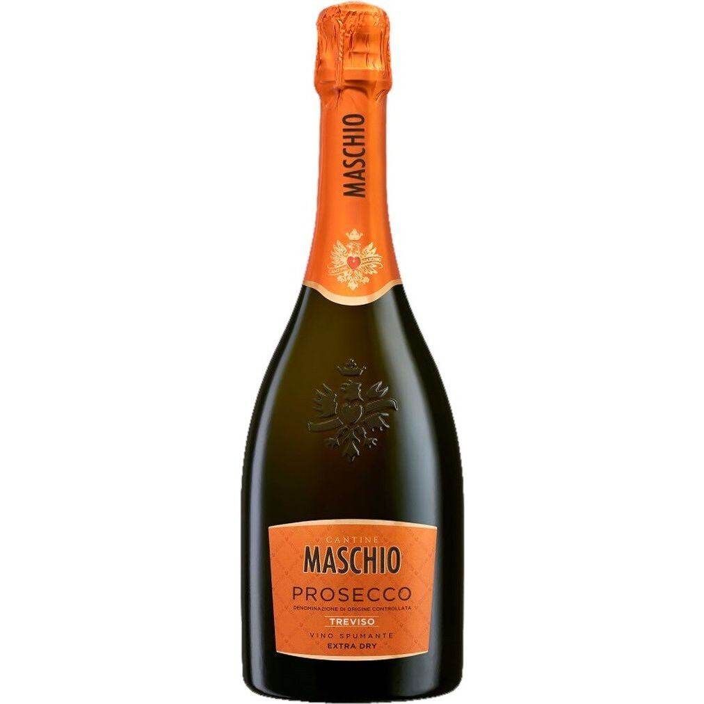 Вино игристое Maschio Prosecco Treviso Extra-dry, 11%, 0,75 л (619576) - фото 1