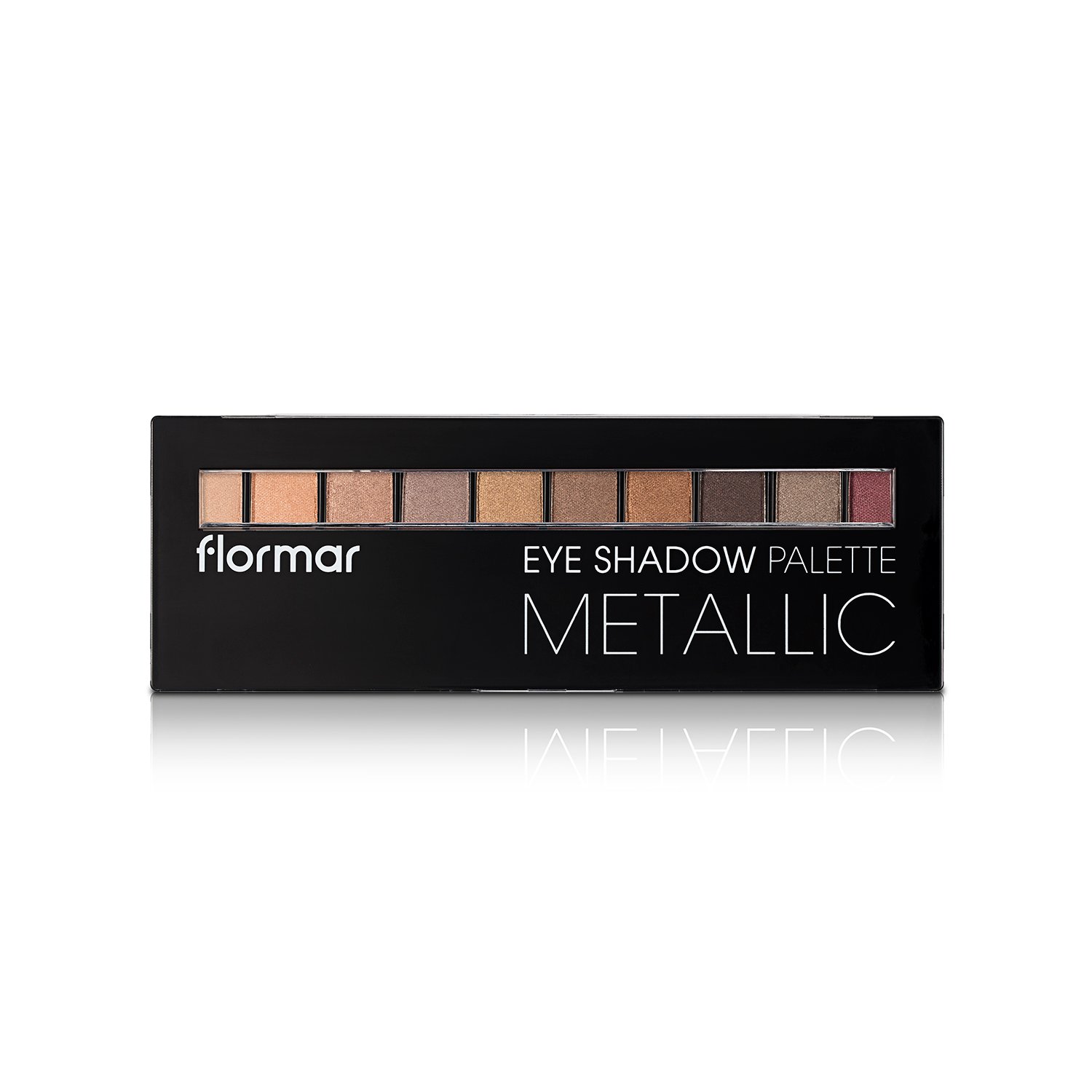 Палетка тіней для повік Flormar Eye Shadow Palette, відтінок 04 (Metallic), 10 г (8000019545168) - фото 1