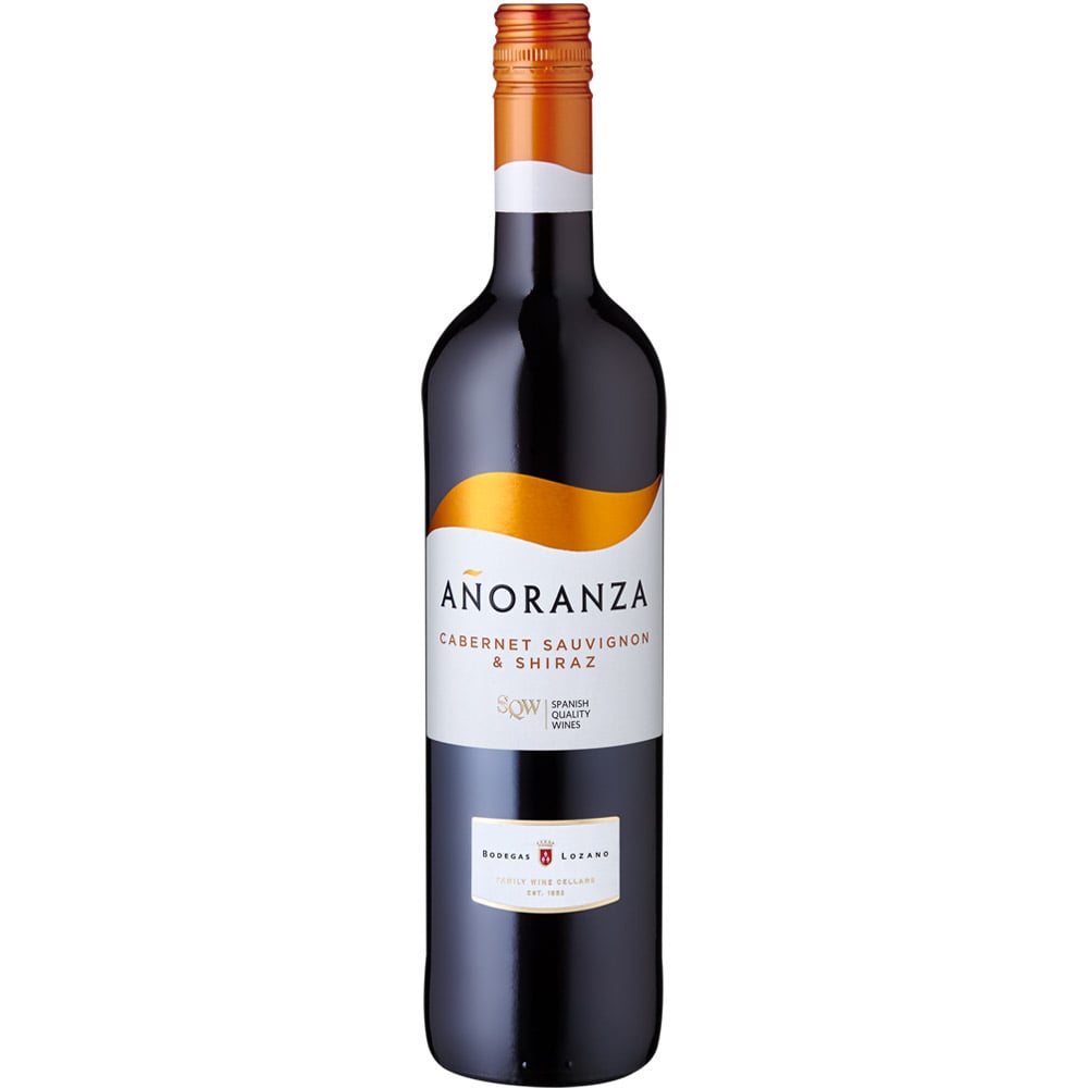 Вино Lozano Anoranza Cabernet Shiraz 2022, красное, сухое, 0,75 л - фото 1