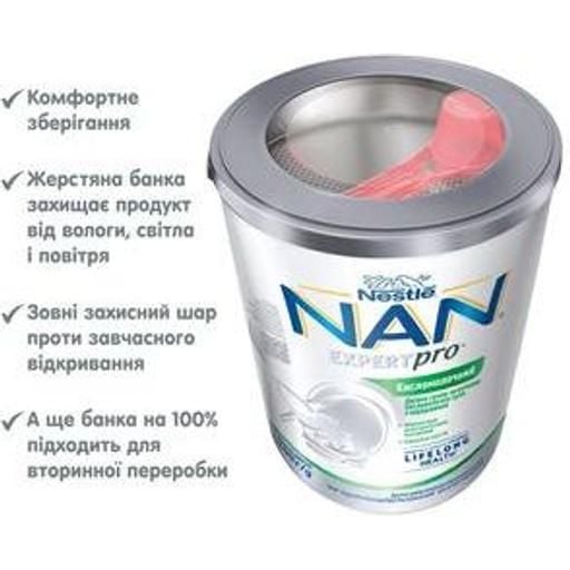 Детская смесь начальная NAN ExpertPro кисломолочная сухая, 400 г - фото 4