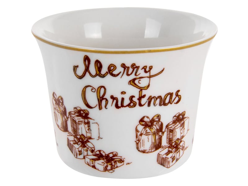 Чашка з блюдцем Lefard Merry Christmas, 250 мл, білий (924-744) - фото 4