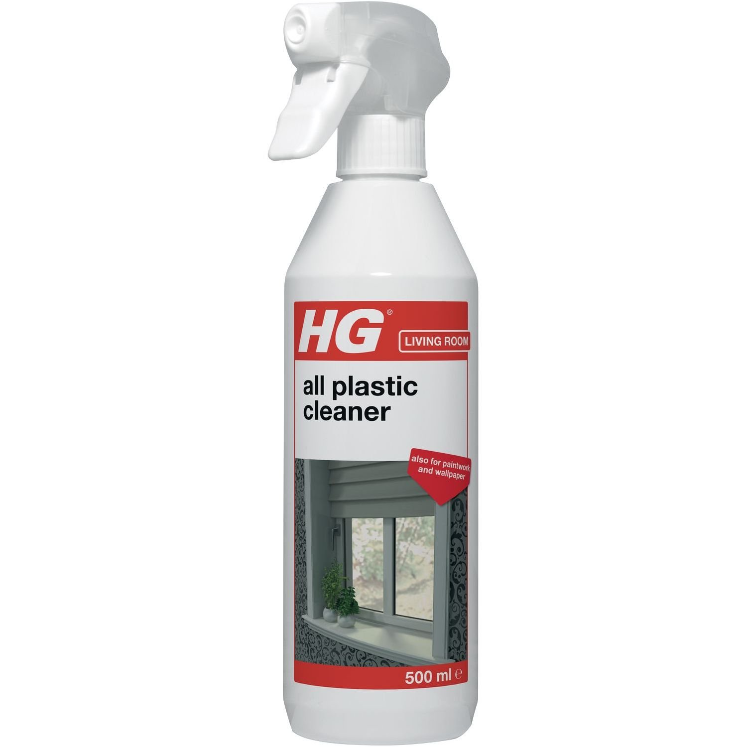Интенсивное средство HG для очистки пластика, 500 мл (209050161) - фото 1