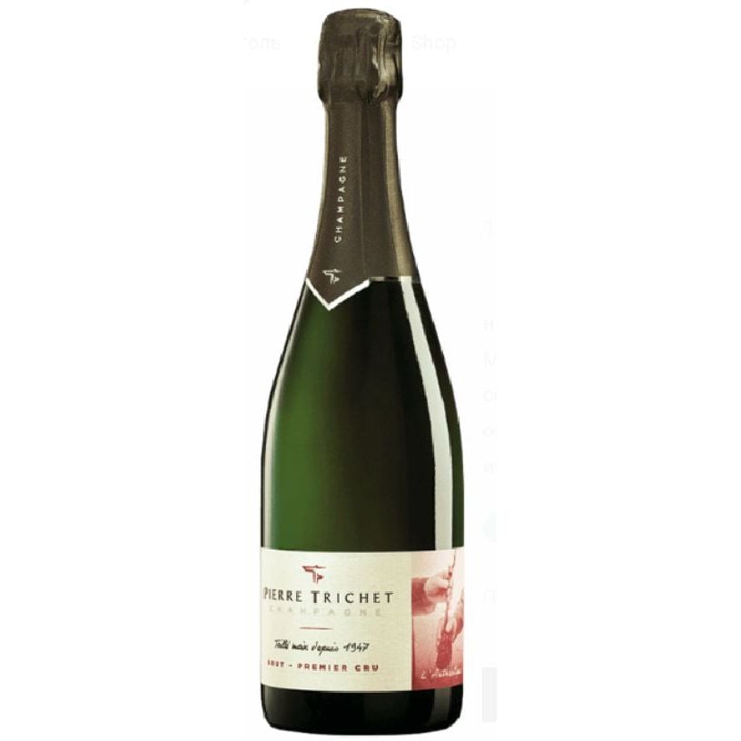 Шампанское Pierre Trichet L'Héritage Brut Champagne Blanc de Blancs Premier Cru AOC белое сухое 0.75 л - фото 1