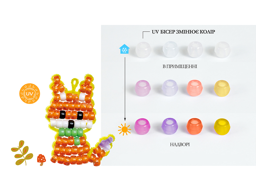 Набір для творчості Avenir Лисичка з бісеру (CH221886) - фото 6