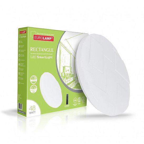 Потолочный светильник Eurolamp Smart light Rectangle (LED-ESL-48W-N32) - фото 2