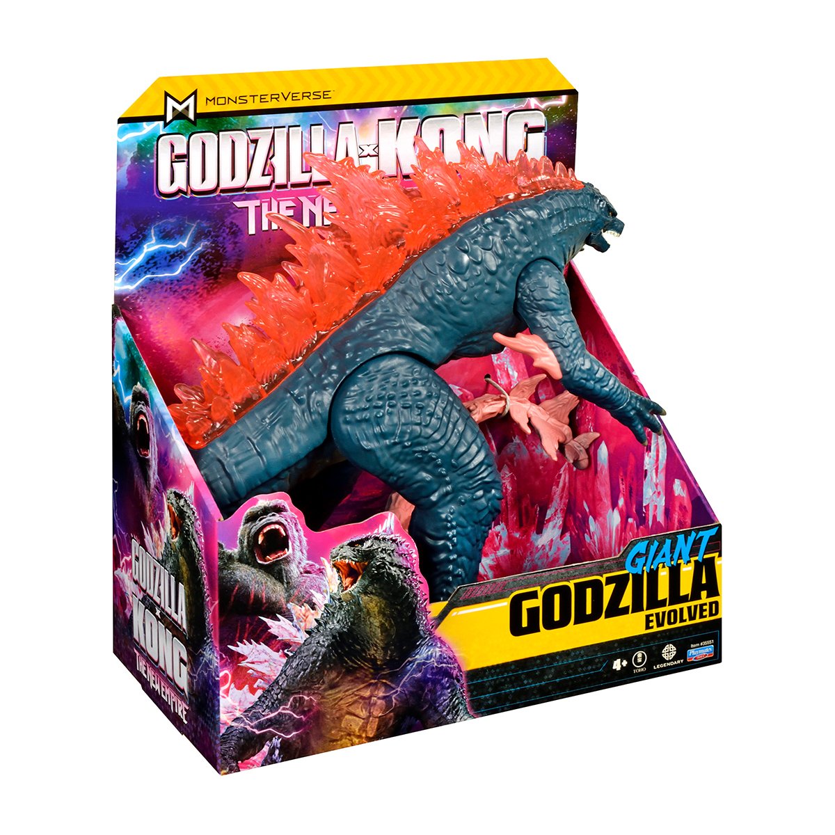 Ігрова фігурка Godzilla vs Kong Ґодзілла гігант 28 см (35551) - фото 4