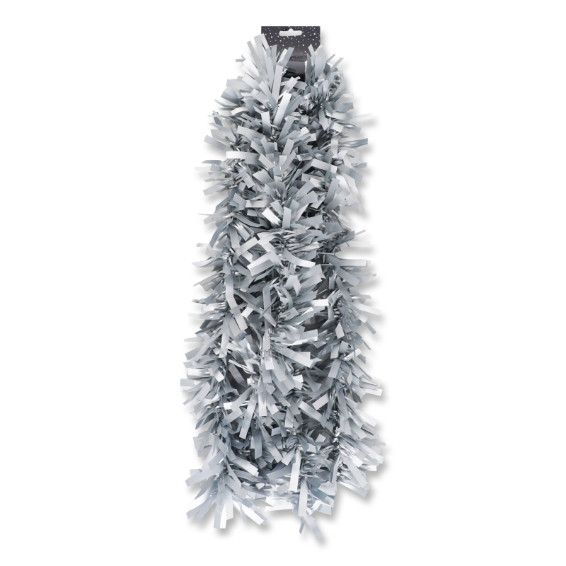 Мішура Offtop Новорічна, 180 см, сріблястий (854966) - фото 1