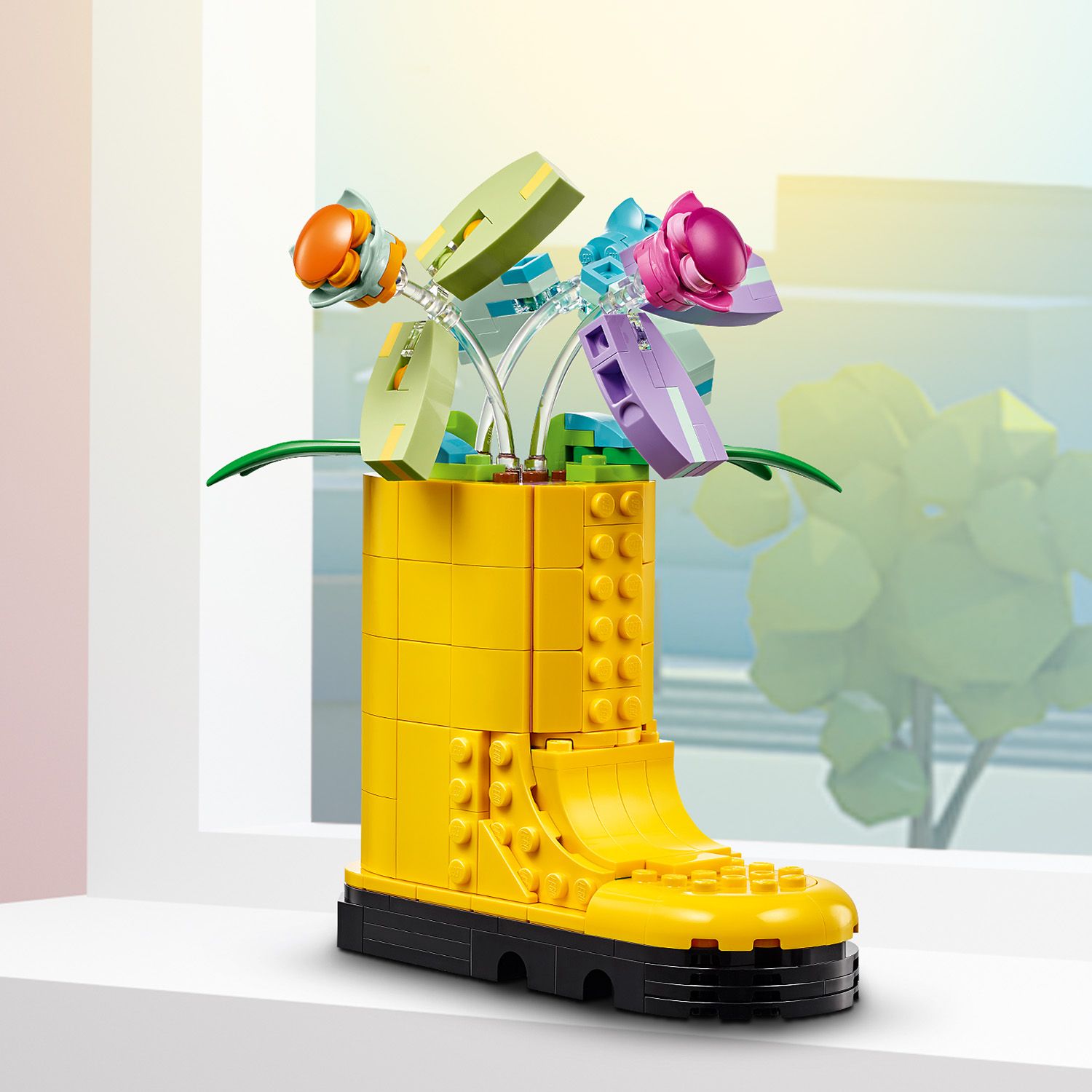 Конструктор LEGO Creator Цветы в лейке 420 детали (31149) - фото 6