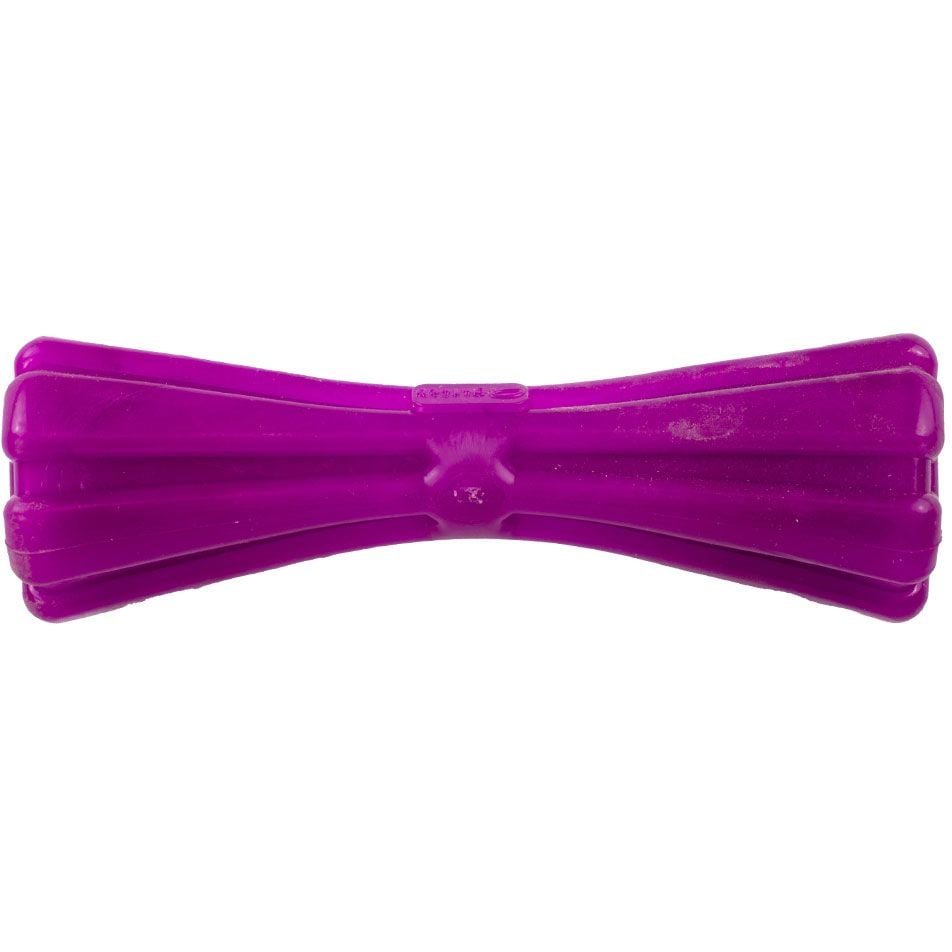 Іграшка для собак Agility гантель 15 см фіолетова - фото 1