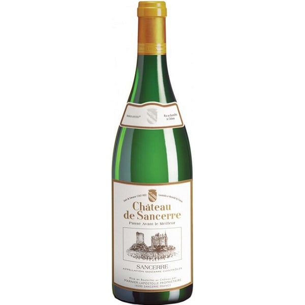 Вино Chateau de Sancerre Sancerre AOC Blanc, белое, сухое, 13,5%, 0,75 л - фото 1