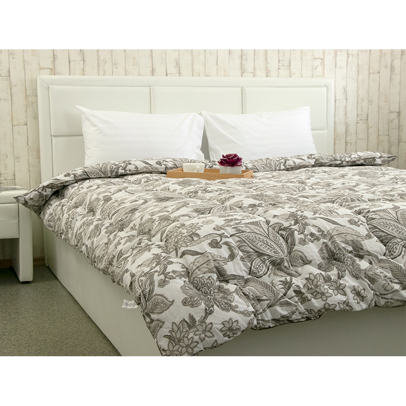 Одеяло шерстяное Руно Comfort Luxury, двуспальное, бязь, 205х172 см, бежевое (316.02ШКУ_Luxury) - фото 6