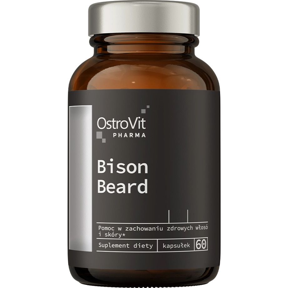 Витаминный комплекс OstroVit Pharma Bison Beard 60 капсул - фото 1