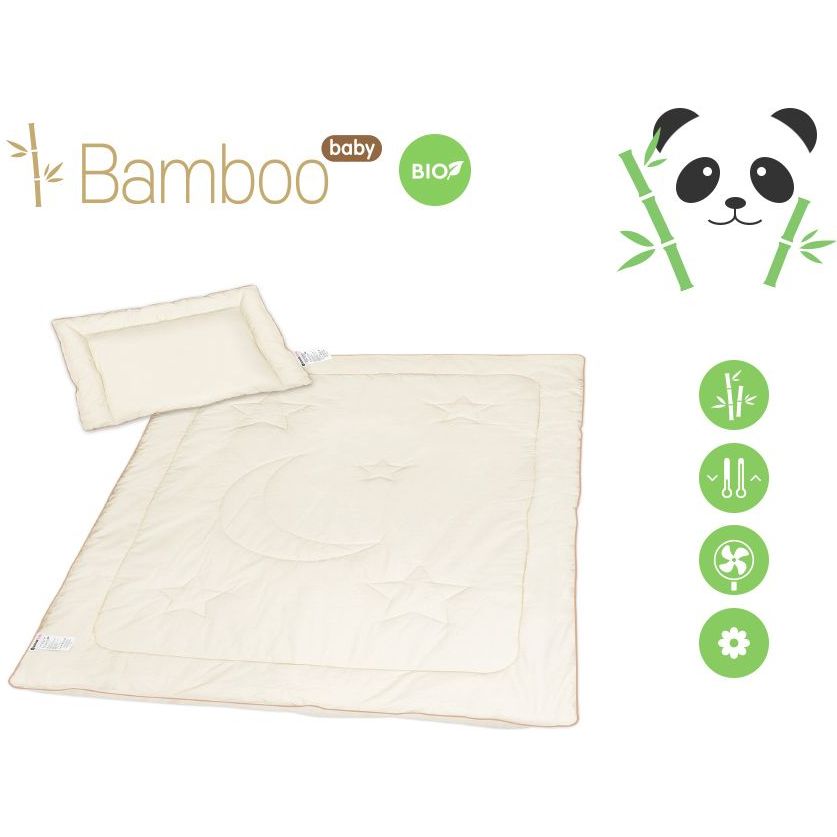Набір дитячий Sonex Bamboo Baby: ковдра 110х140 см + подушка 40х55 см (SO102145) - фото 6