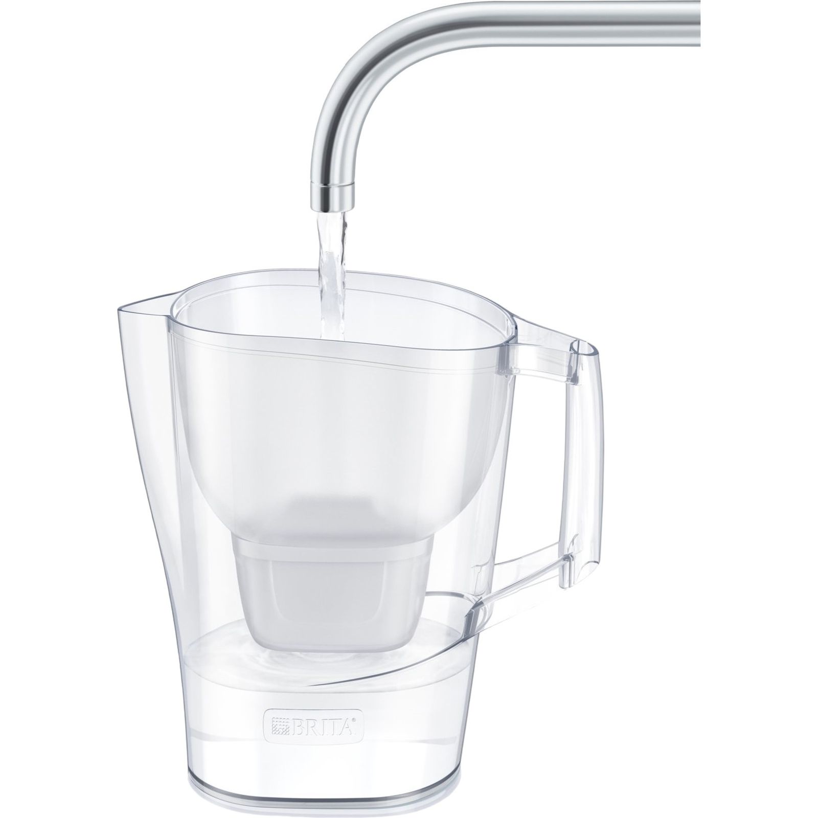 Фільтр-глечик Brita Aluna Memo MXpro білий 2.4 л + 3 картриджі (1053054) - фото 5