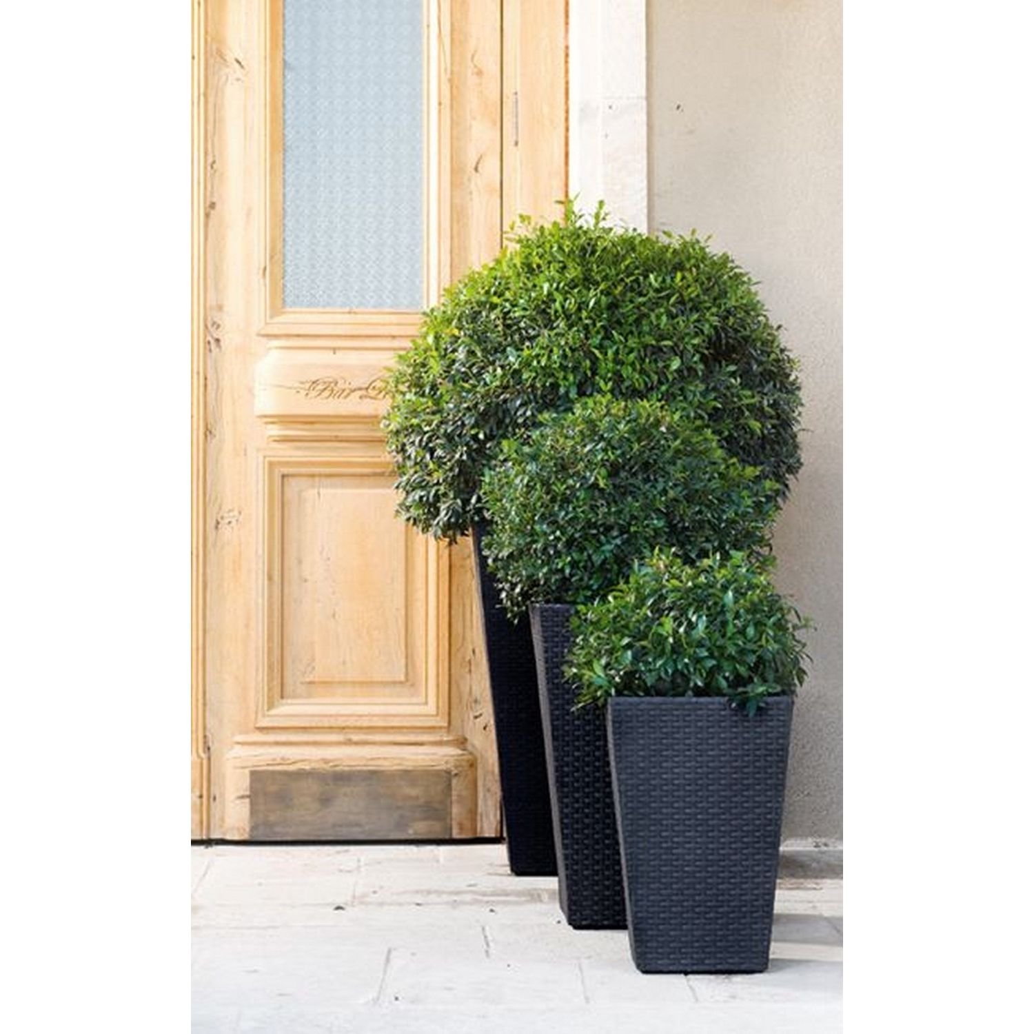 Горщик для квітів Keter Medium Rattan Planter коричневий 55.4 л (17192301) - фото 5