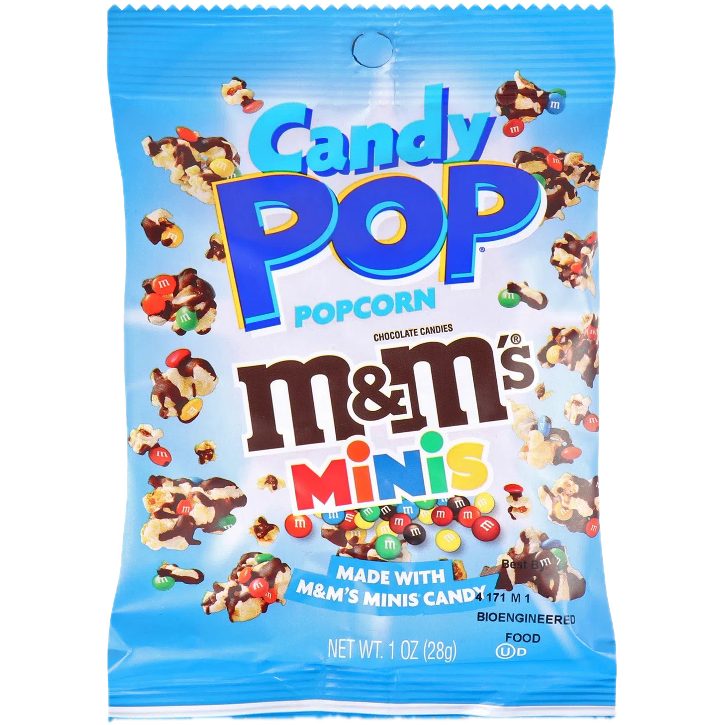 Попкорн Candy Pop M&M's Minis 28 г - фото 1