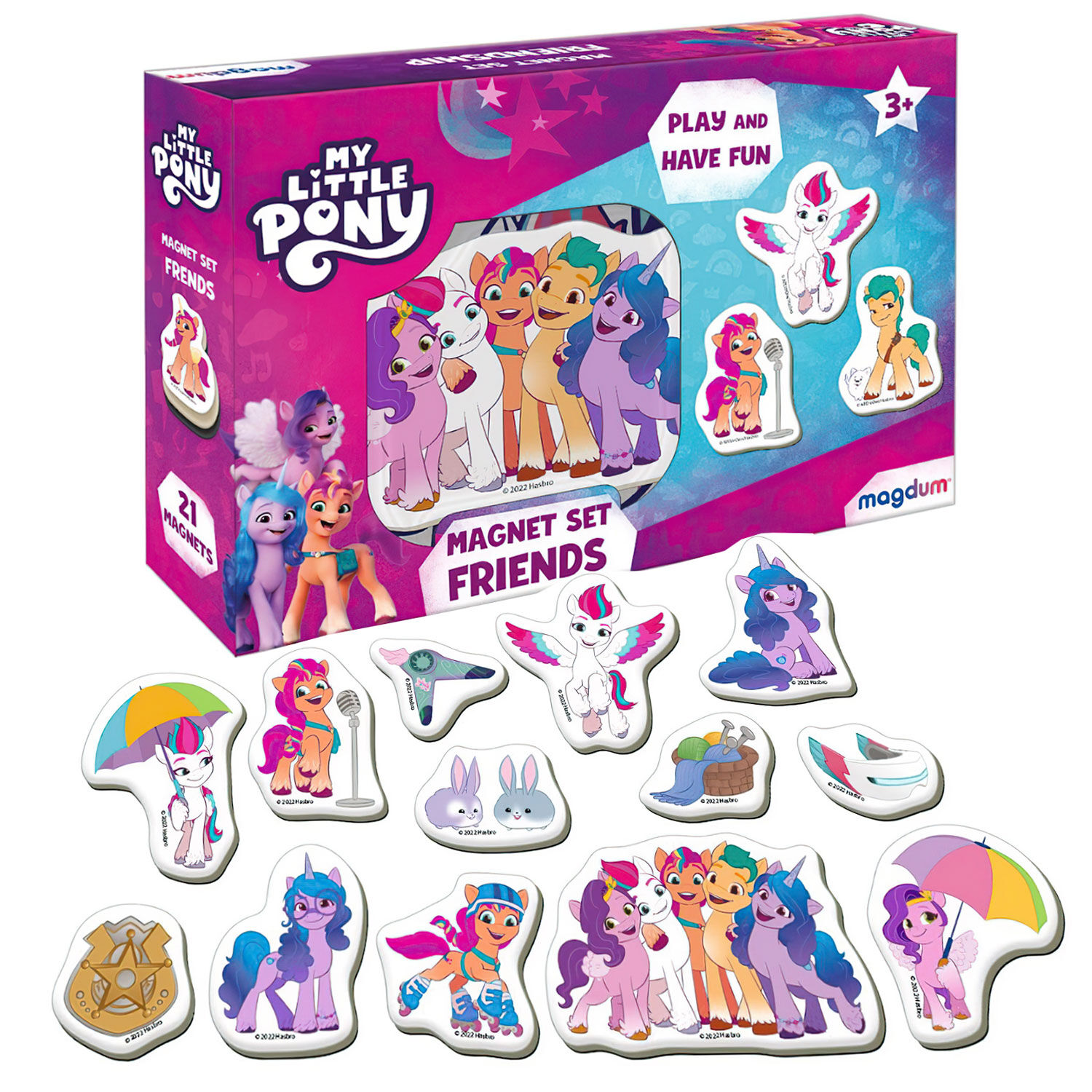 Набор магнитов Magdum My Little Pony Друзья МЕ 5031-22 - фото 3