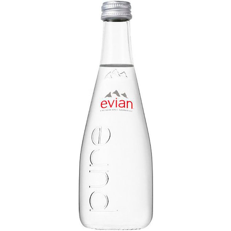 Вода минеральная Evian негазированная стекло 0.33 л (475296) - фото 2