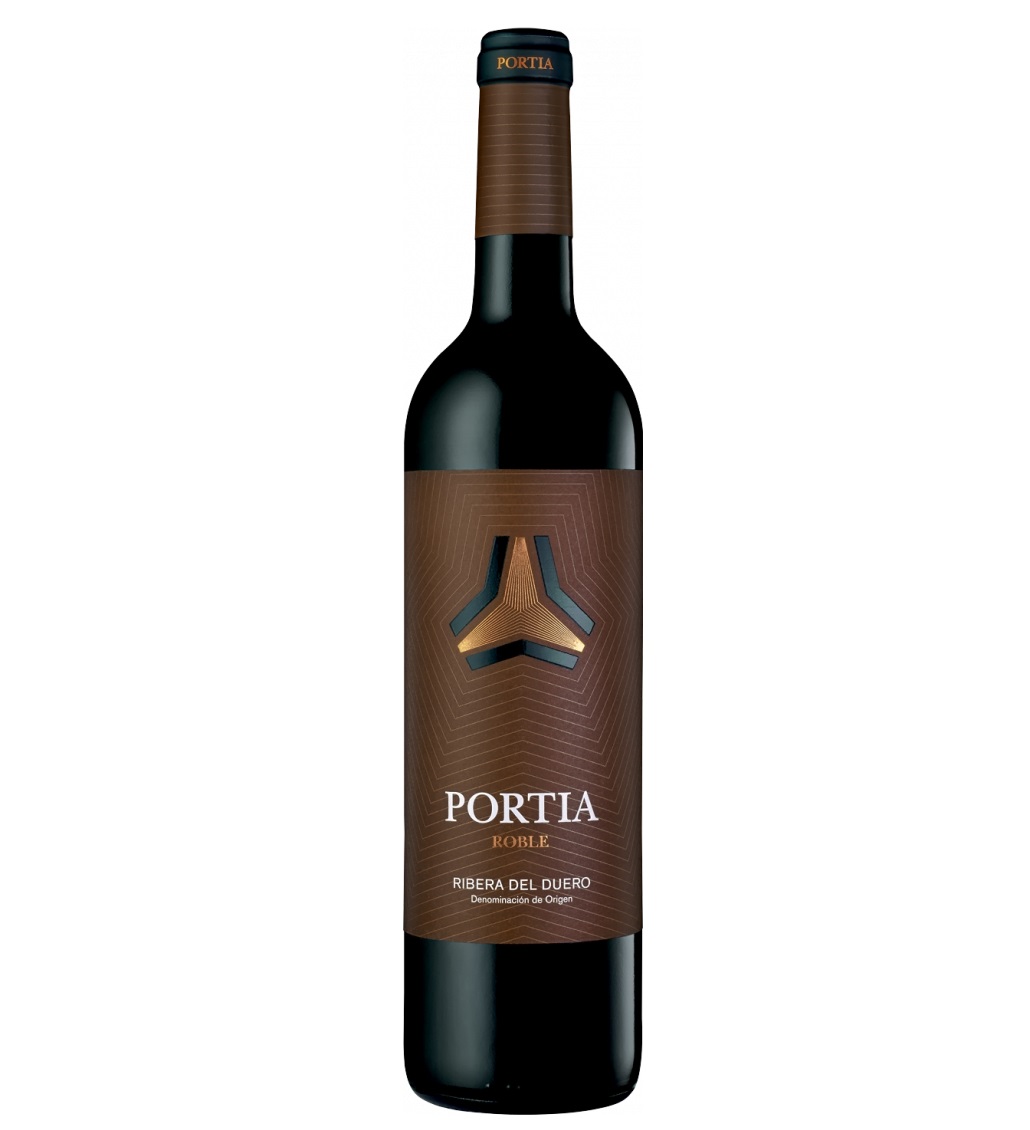Вино Portia Roble, червоне, сухе, 14%, 0,75 л - фото 1
