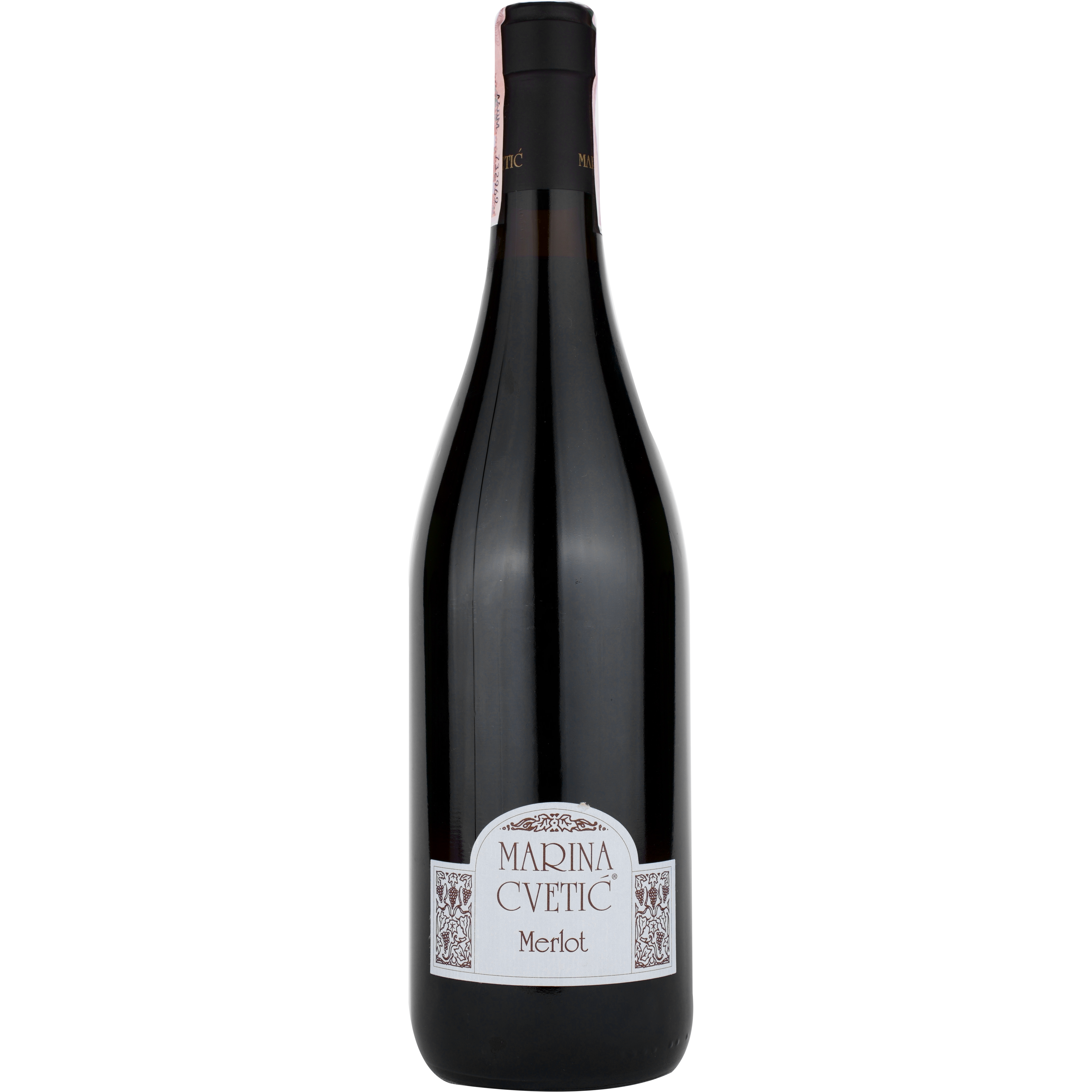 Вино Masciarelli IGT Merlot Marina Cvetic, красное, сухое, 14,5%, 0,75 л - фото 1
