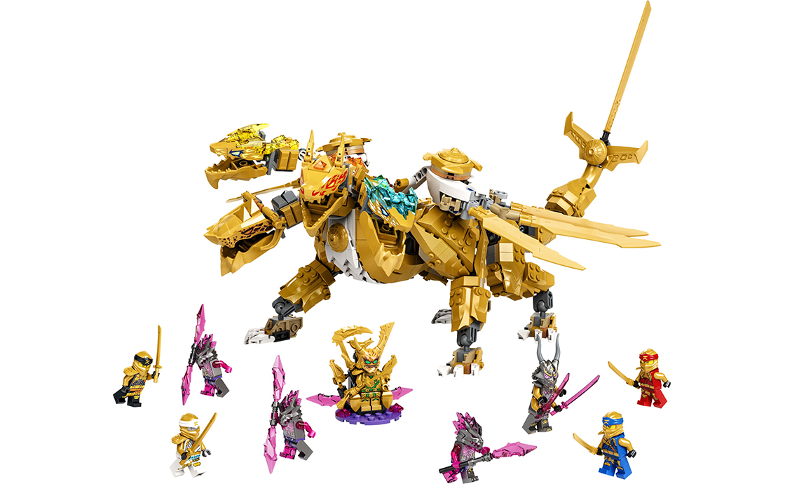 Конструктор LEGO Ninjago Золотой ультра дракон Ллойда, 989 детали (71774) - фото 4