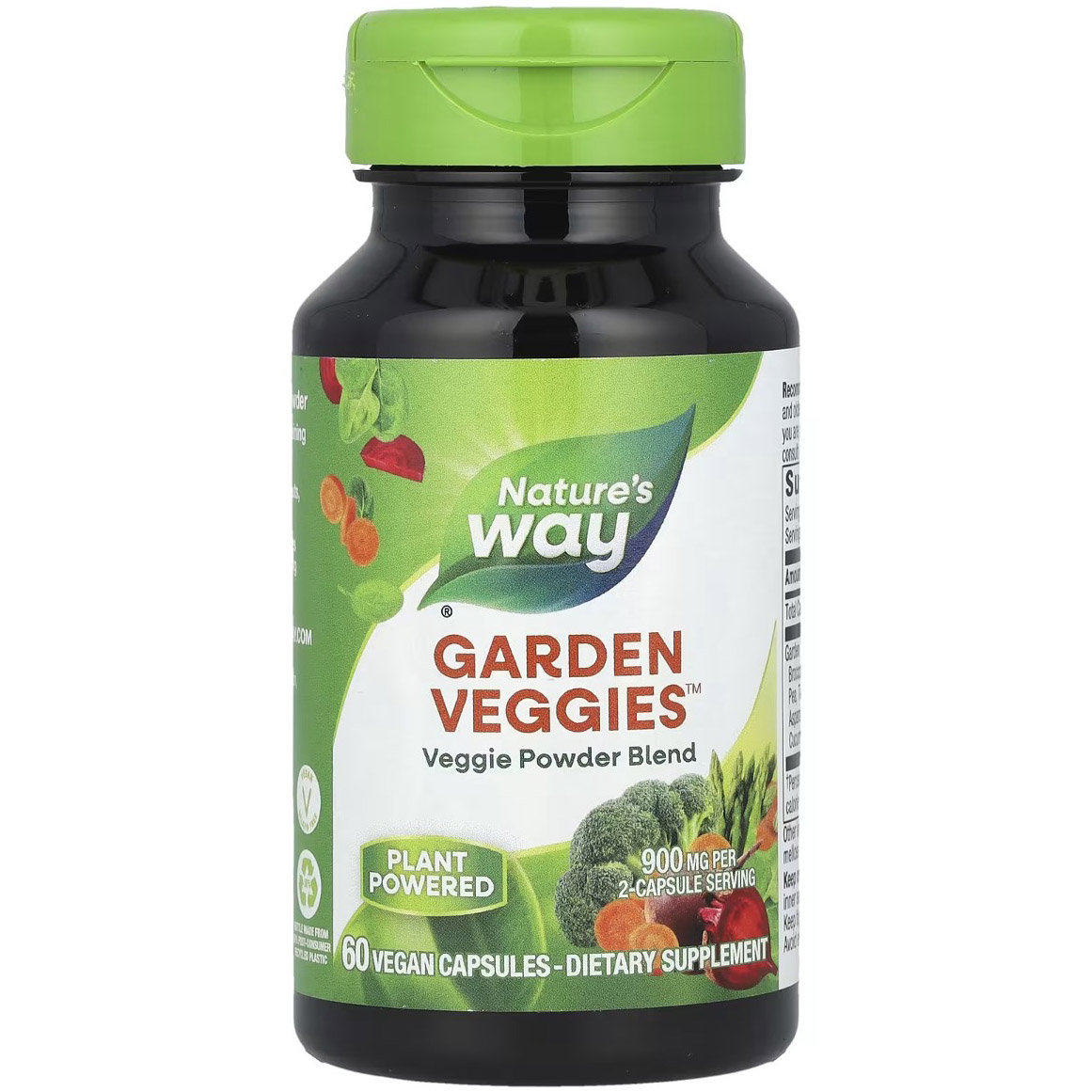 Овочева суміш Nature's Way Garden Veggies 900 мг 60 вегетаріанських капсул - фото 1