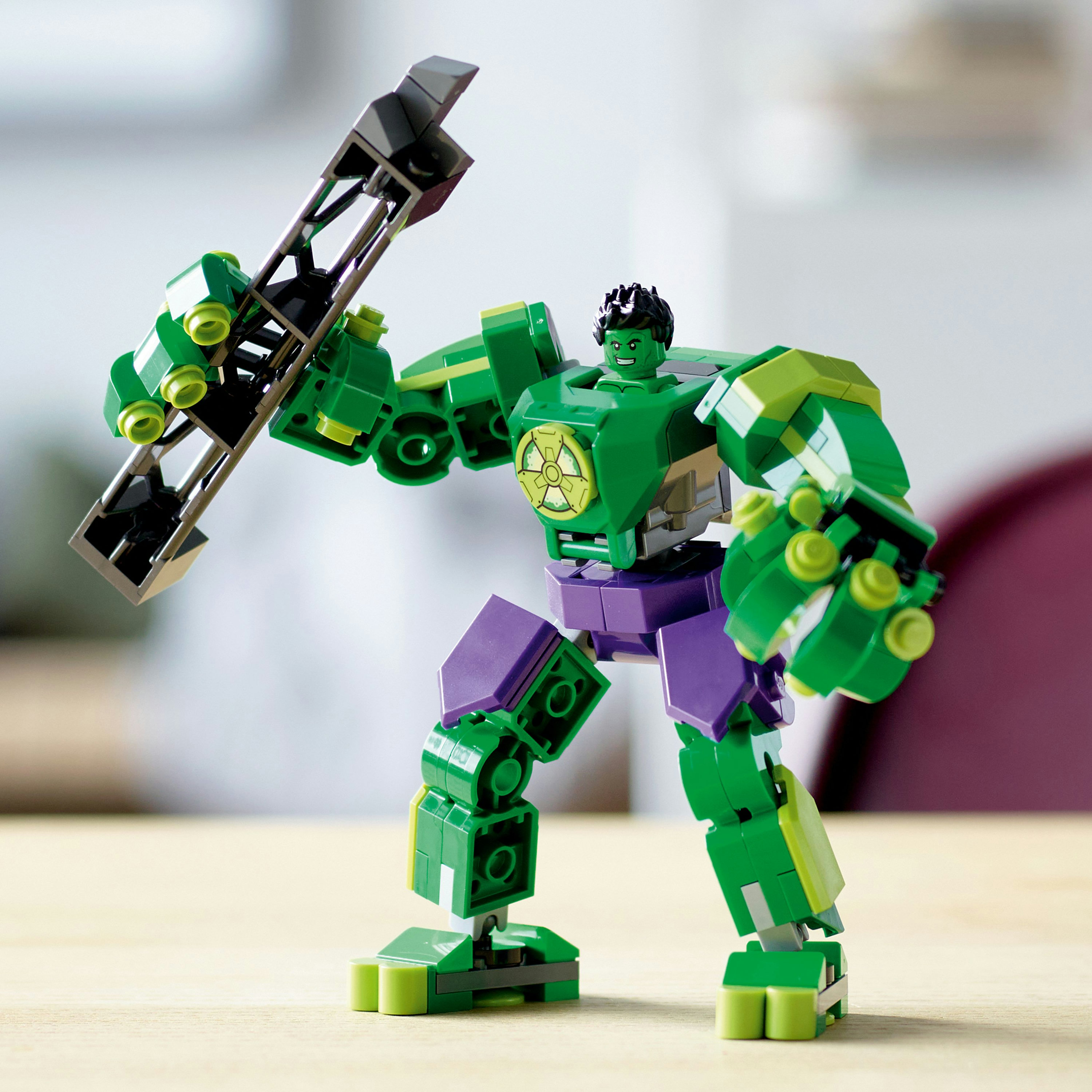 Конструктор LEGO Super Heroes Marvel Робоброня Халка 138 деталей (76241) - фото 7
