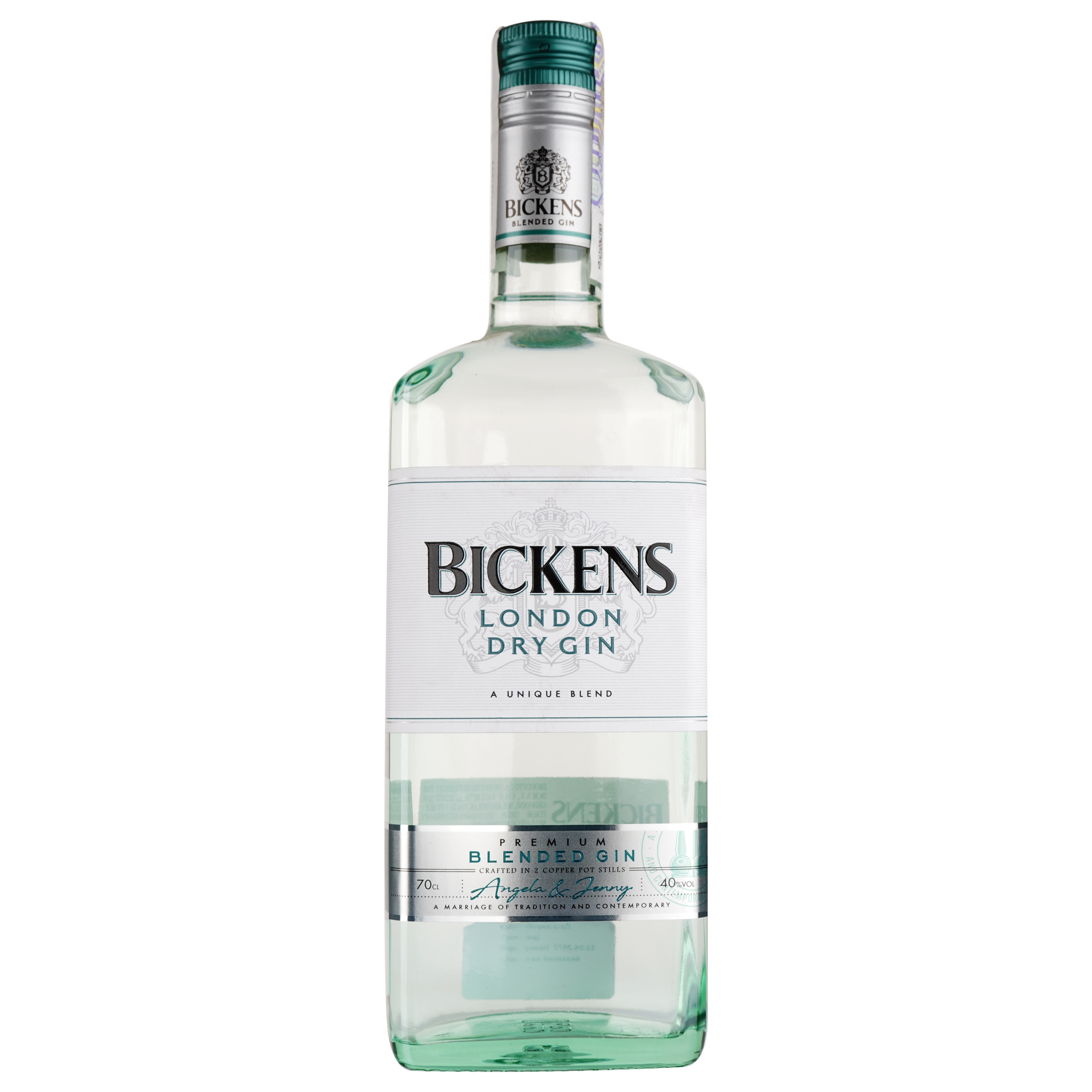 Джин Bickens London Dry Gin, 40%, 0,7 л - фото 1