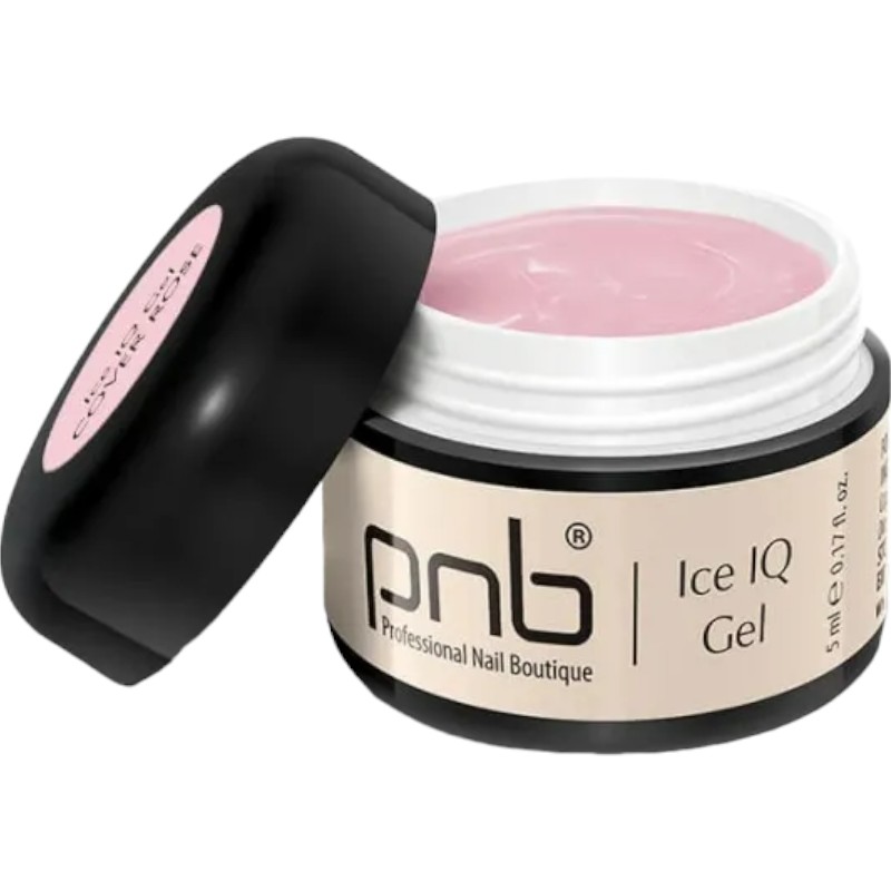 Гель PNB UV/LED Ice IQ Gel Cover Rose 5 мл - фото 1