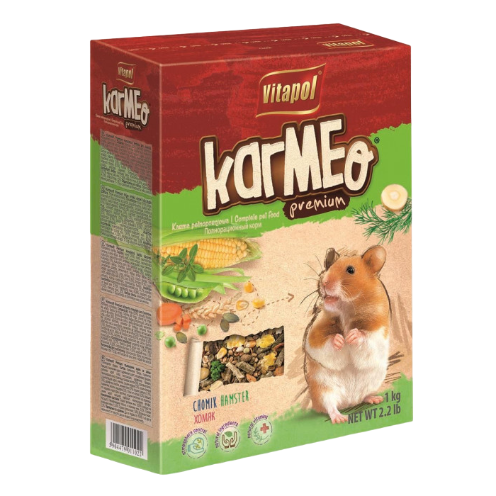Премиум корм для хомяков Vitapol Karmeo, 1 кг - фото 1