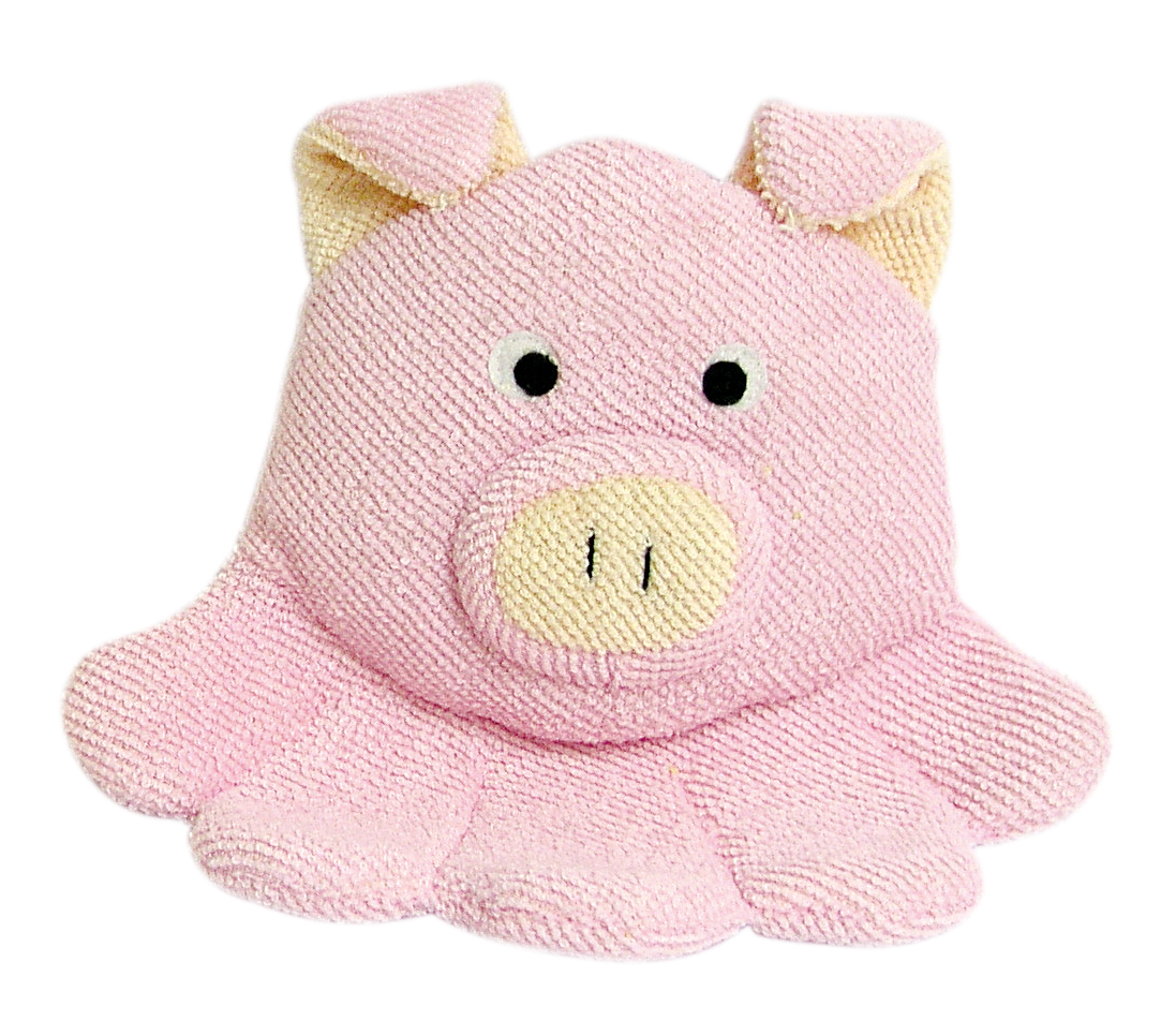Мочалка-рукавичка детская Titania Pig, 25 см (9202) - фото 1