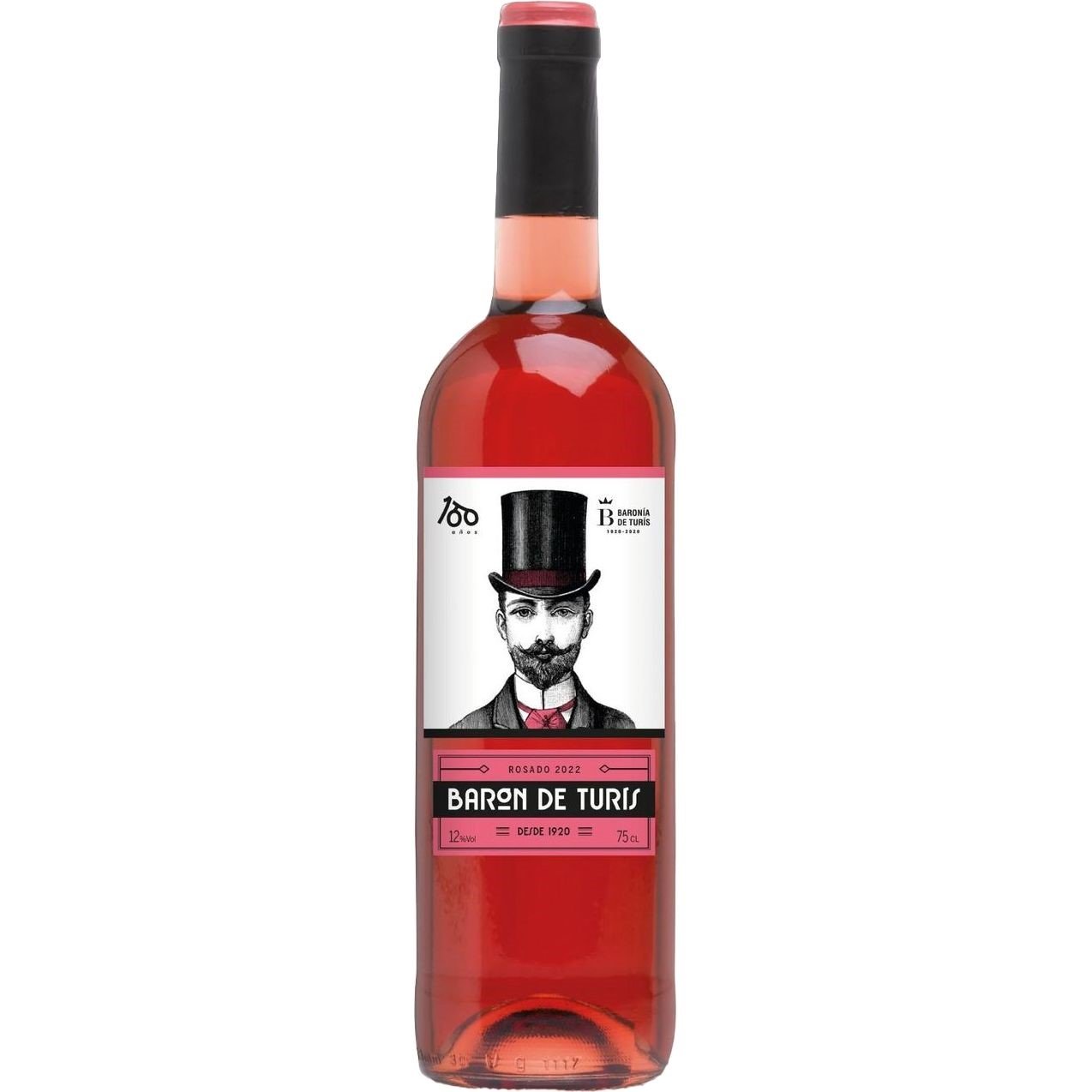 Вино Baron de Turis Rose DOP Valencia 2022 рожеве сухе 0.75 л - фото 1