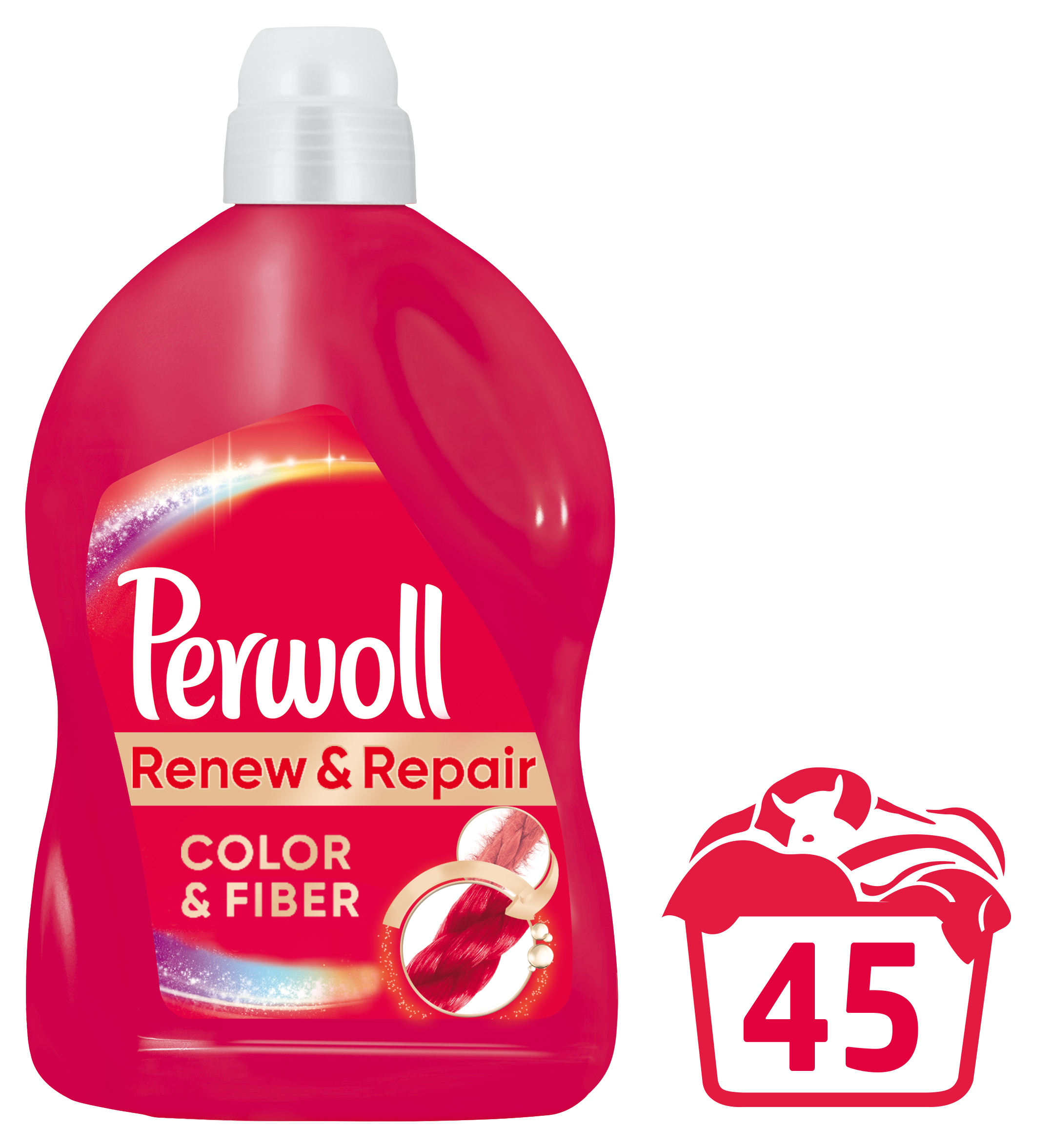 Средство для стирки Perwoll для цветных вещей, 2.7 л (743057) - фото 1