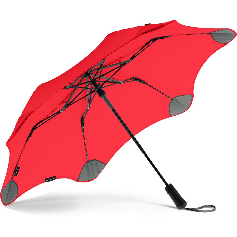 Женский складной зонтик полуавтомат Blunt 100 см красный - фото 3