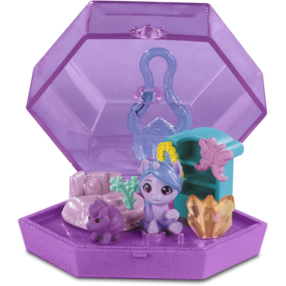 Игровой набор My Little Pony Mini World Magic Crystal Keychain Izzy Moonbow (F3872/F5244) - фото 4
