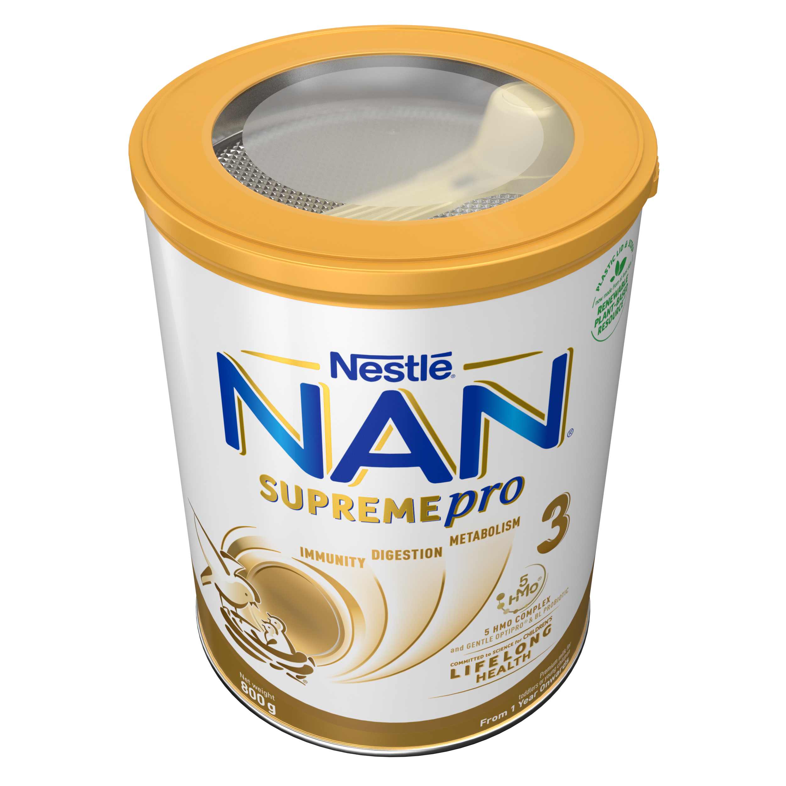 Суха молочна суміш NAN Supreme Pro 3, 800 г - фото 16