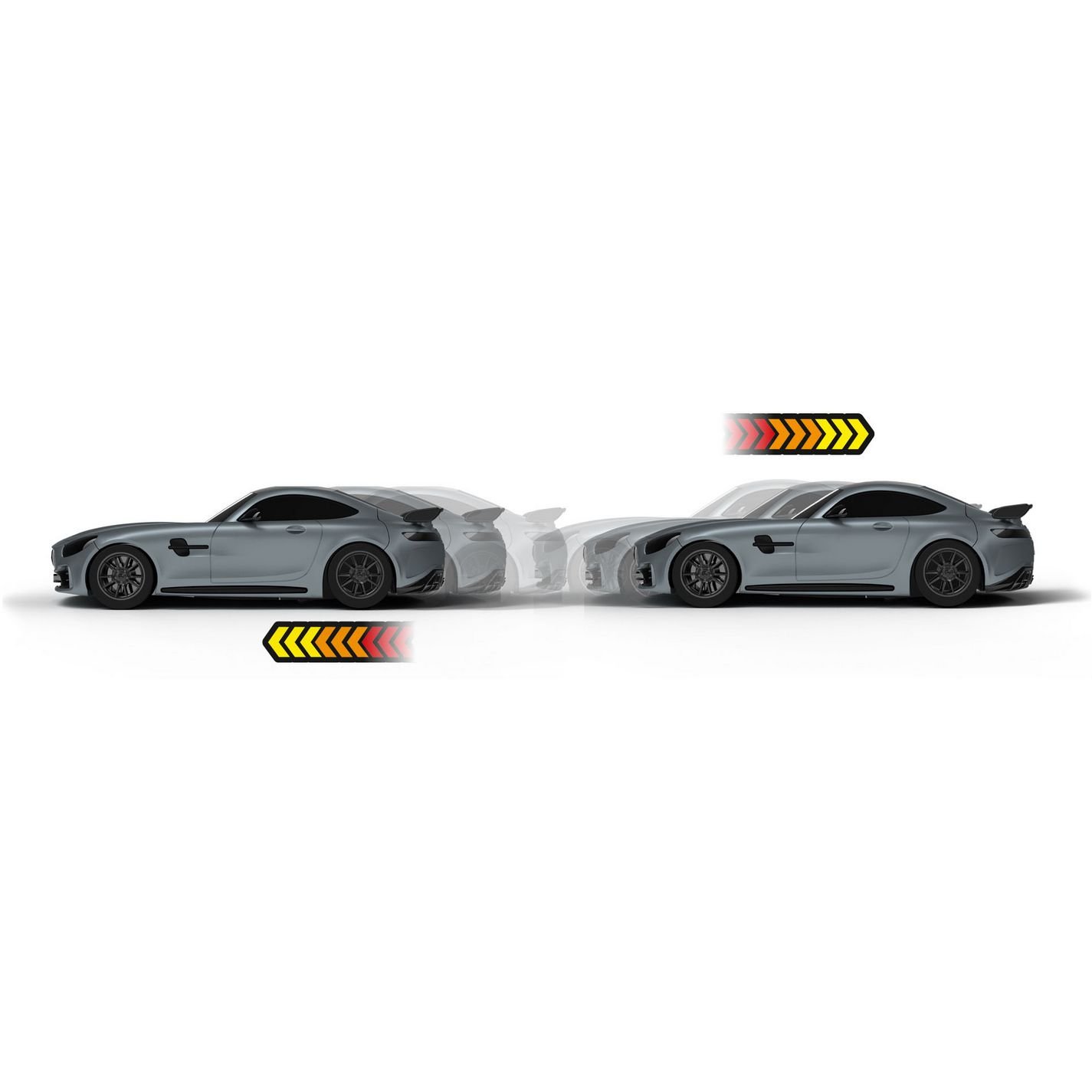 Сборная модель Revell Mercedes-AMG GT R, Grey Car, уровень 1, масштаб 1:43, 10 деталей (RVL-23152) - фото 4