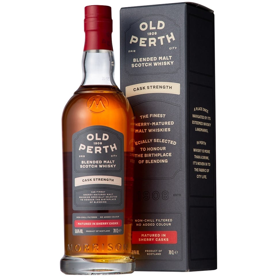 Віскі Morrison&Mackay Old Perth Cask Strength Blended Malt Scotch Whisky, 58,6%, 0,7 л (8000019965173) - фото 1
