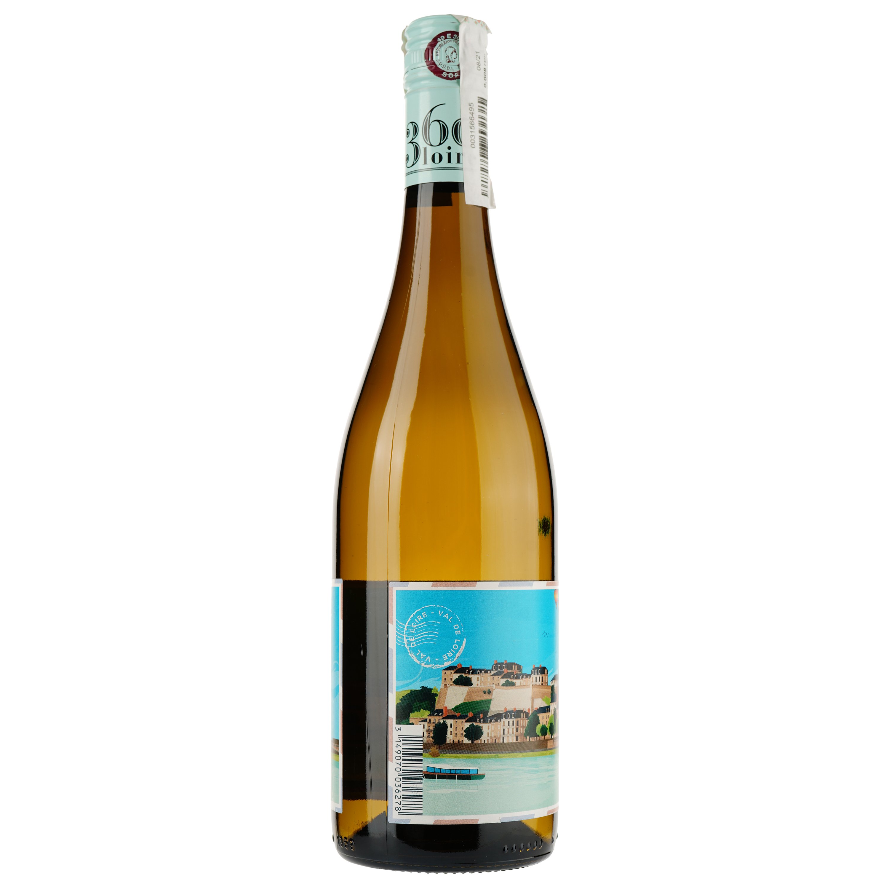 VP Вино Loire Proprietes 360 Val De Loire Chenin Blanc, біле, сухе, 12%, 0,75 л - фото 2