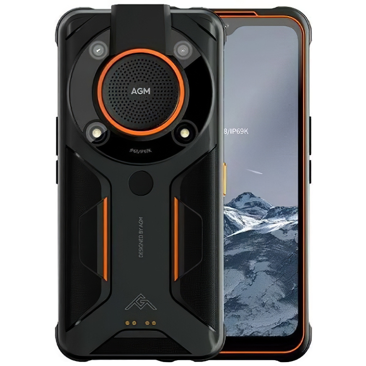 Смартфон AGM Glory SE 8/128Gb Black-Orange (Global) - фото 1